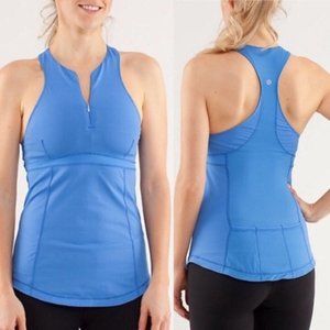 Lululemon Athletica Velovixen Cycling Zip Top Sz 6